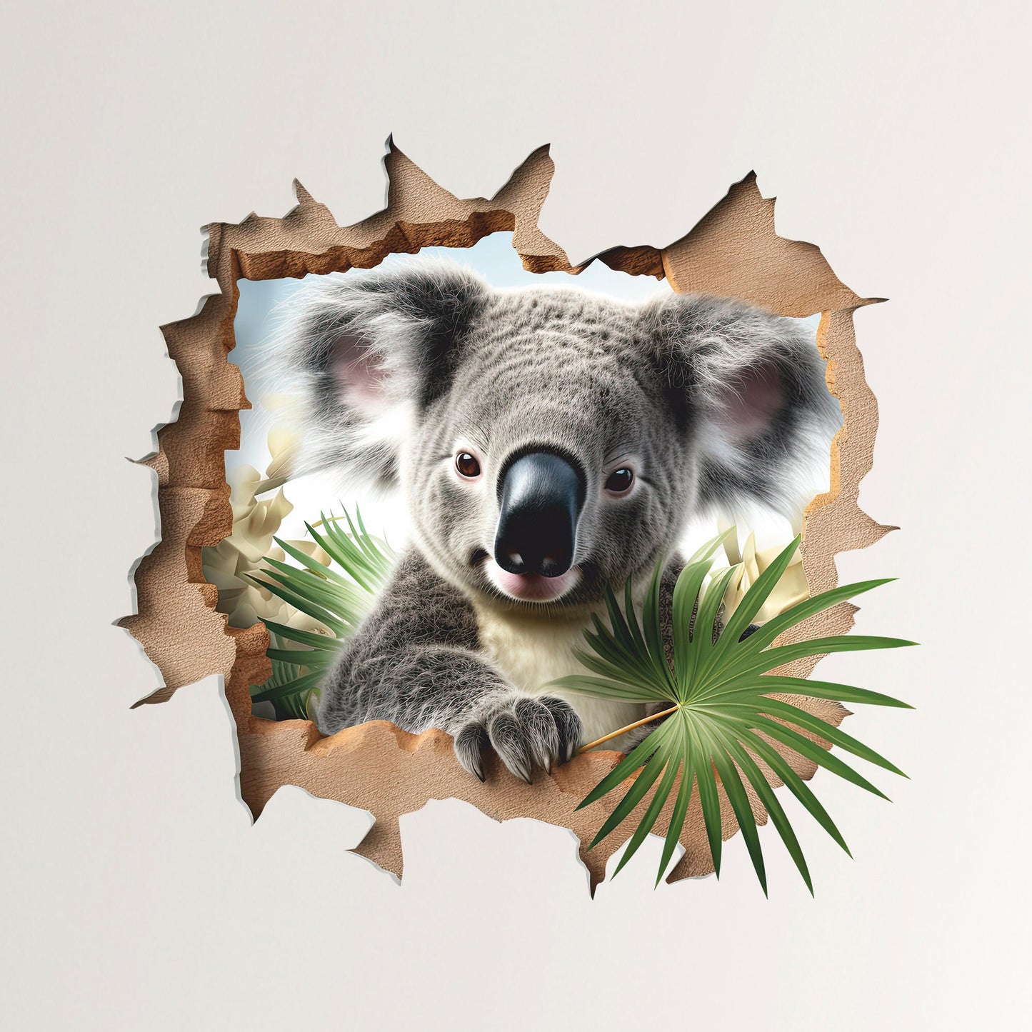 Koala Wall Decal, Wall Sticker, Animals, Wall Tattoo, Wall Art, Decor