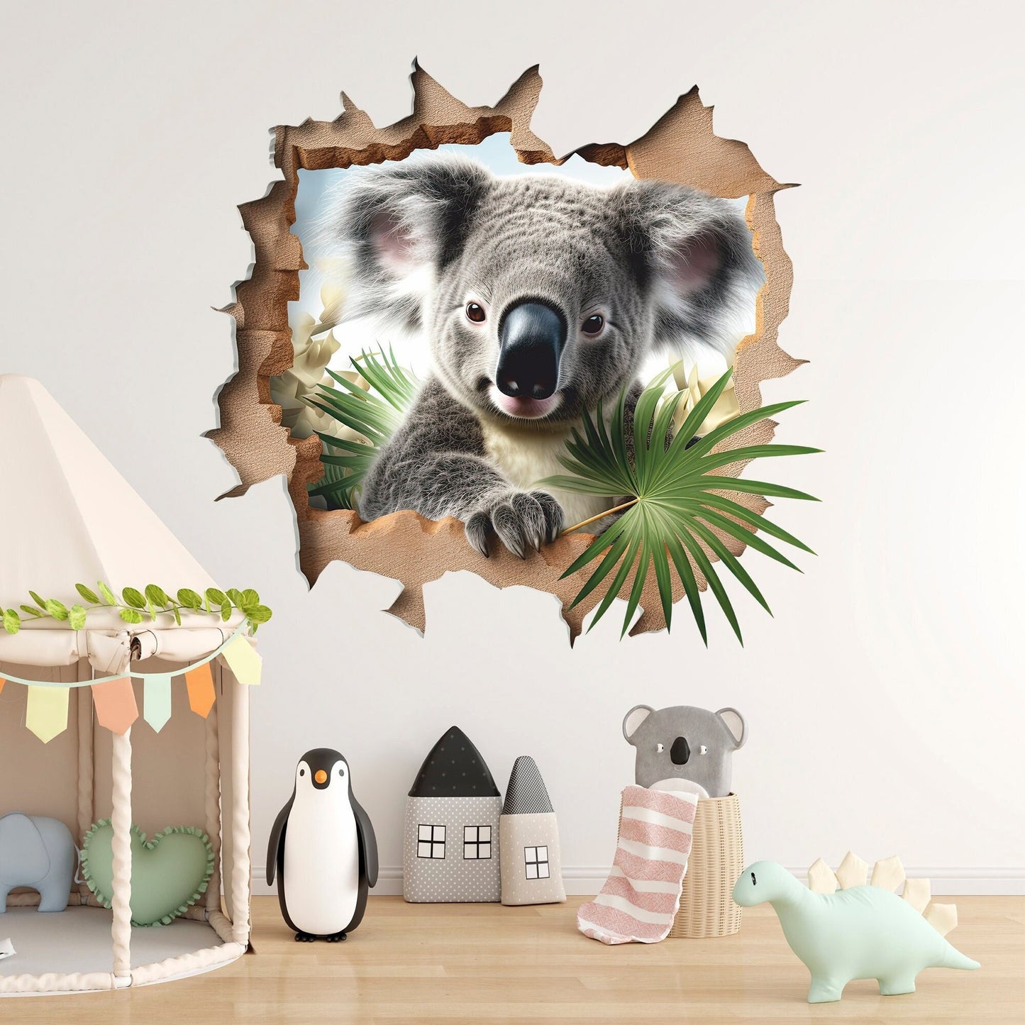 Koala Wall Decal, Wall Sticker, Animals, Wall Tattoo, Wall Art, Decor