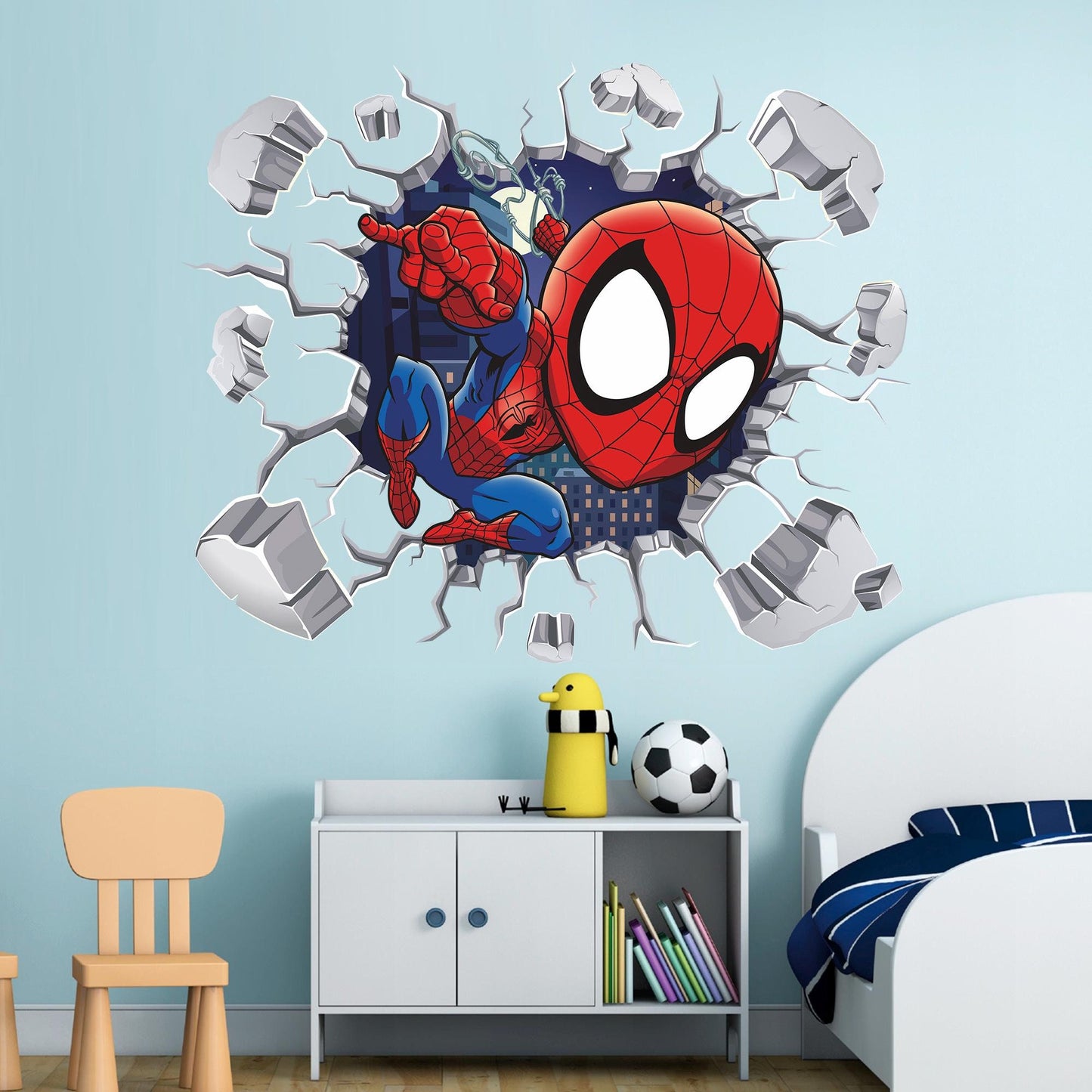 SuperHero Wall Decal, Kids Superheroes Wall Sticker, Comics Wall Tattoo, Wall Art, Decor 01