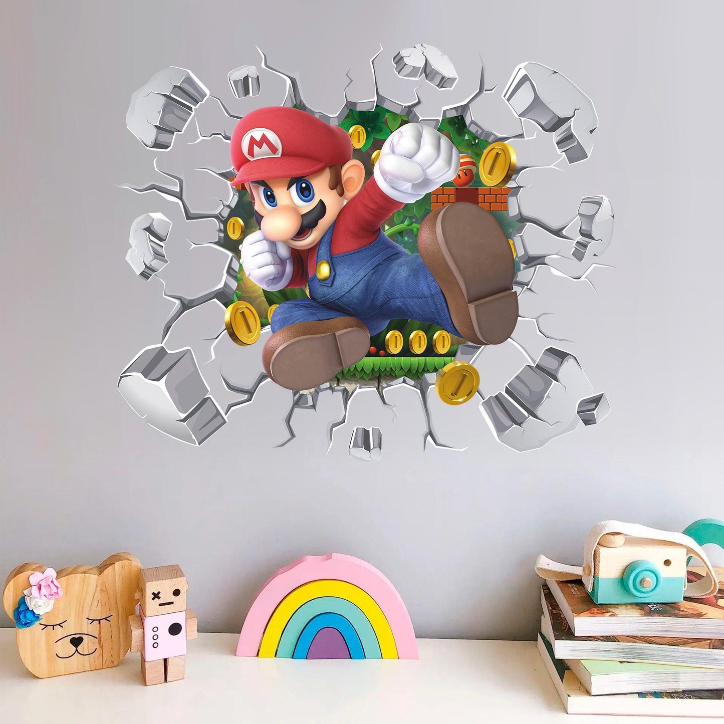 Videogames Wall Decal, Character Wall Sticker, Video Game, Wall Tattoo, Wall Art, Decor 01